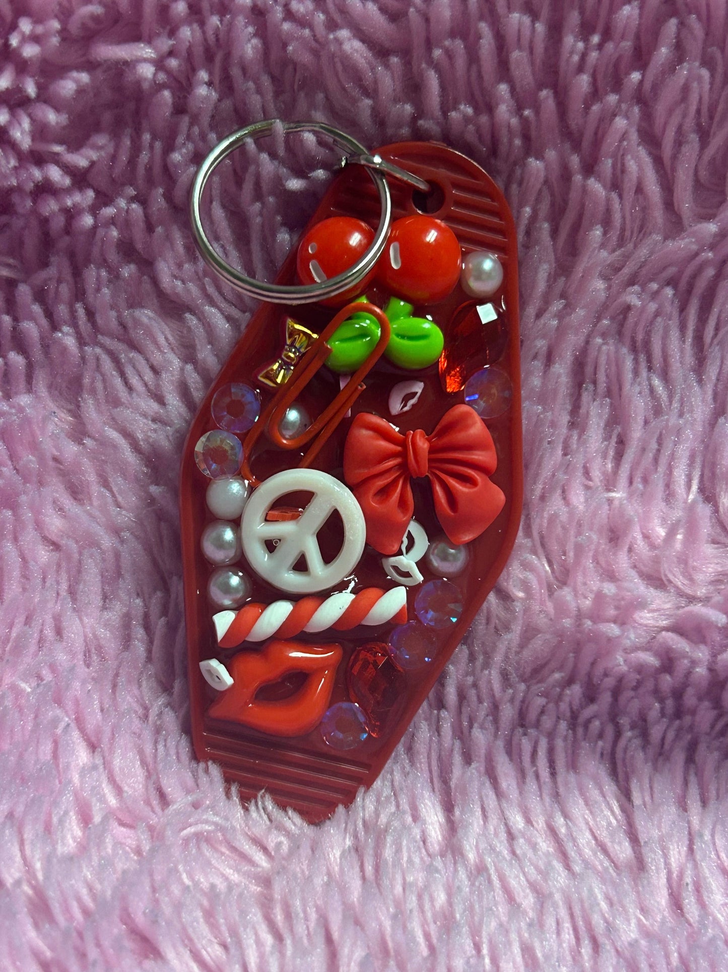 Cherry Junk Keychain