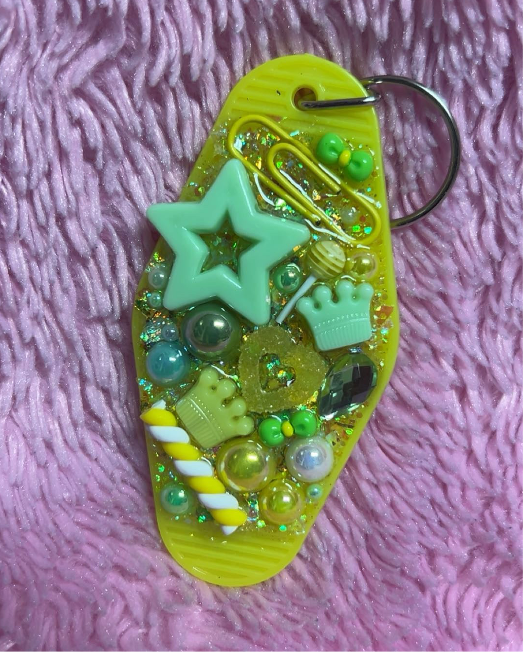 Star Junk Keychain (Yellow)