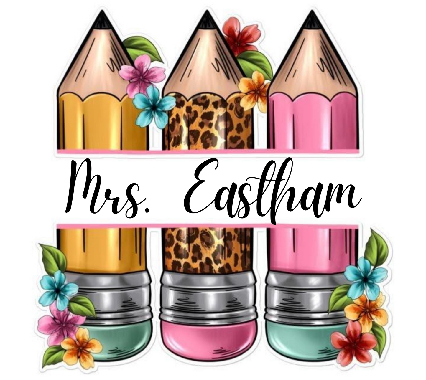 Teacher Pencil Tumbler