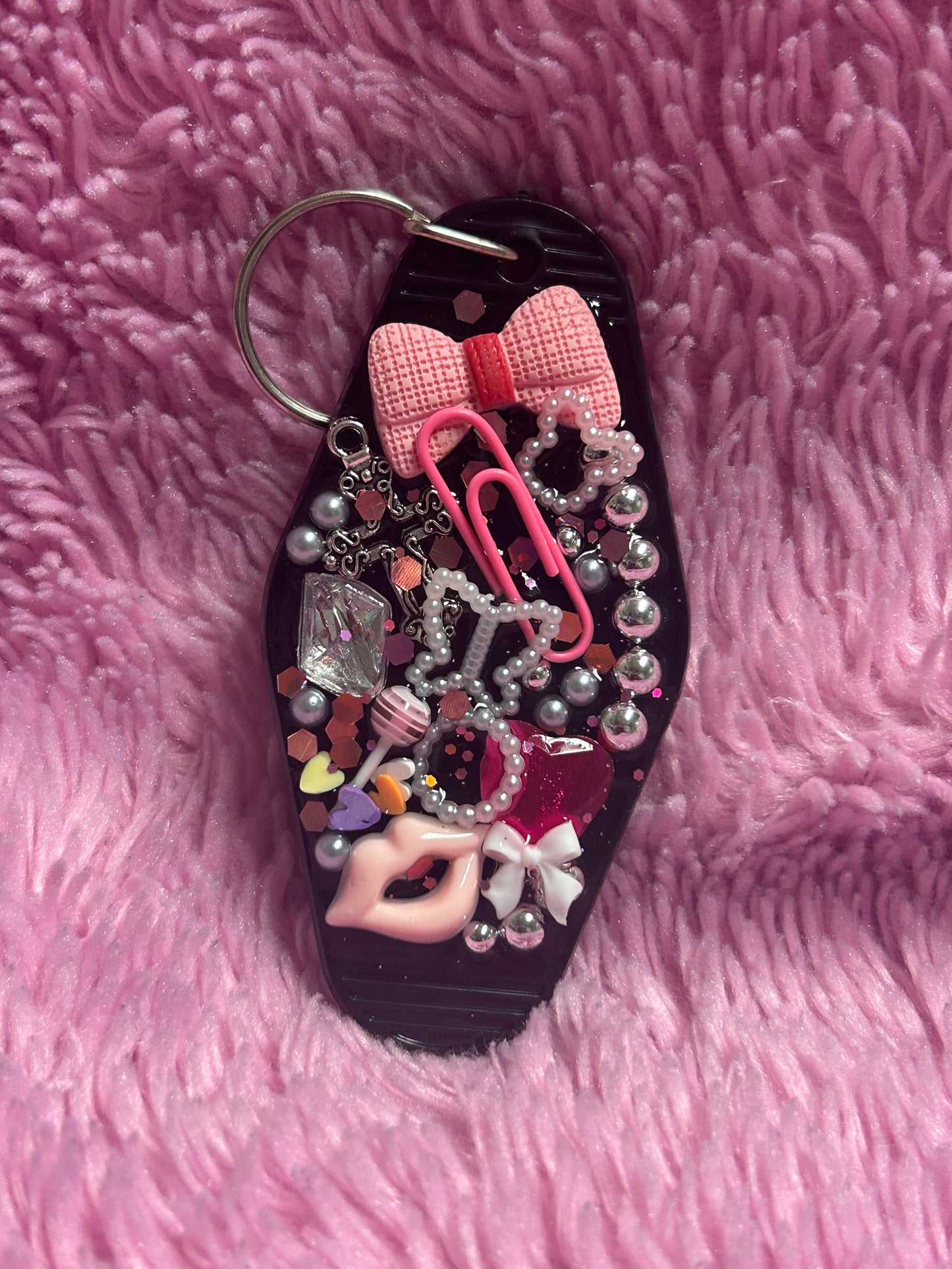 Girly Junk Keychain