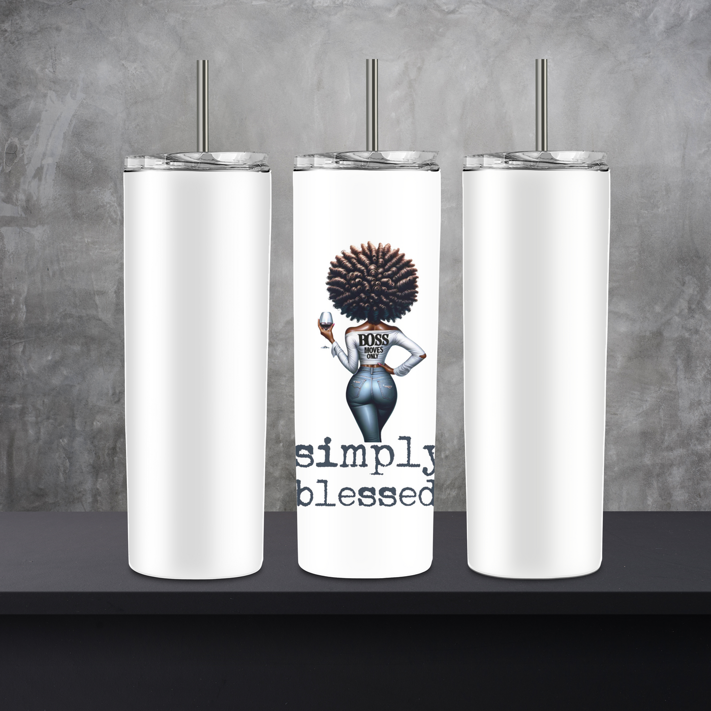 Simply Blessed Tumbler
