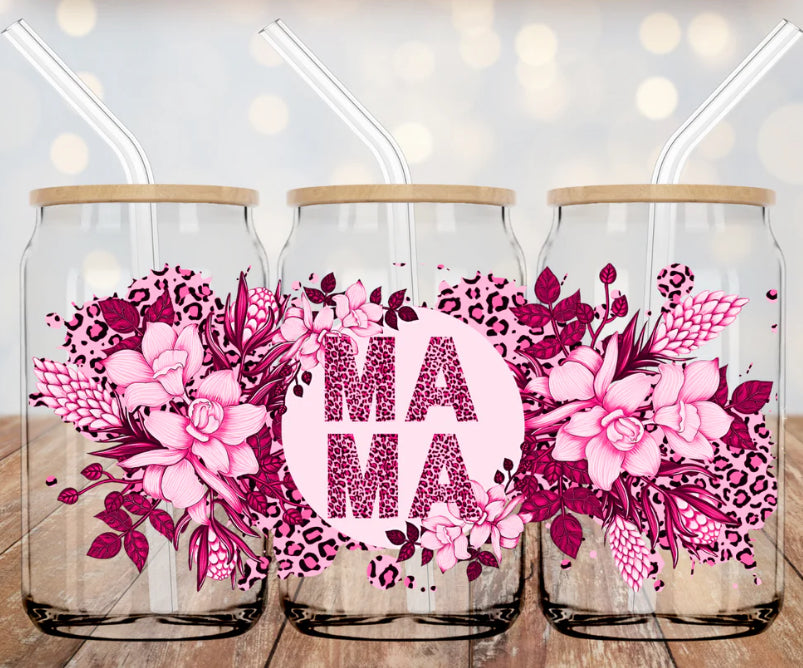 MAMA Glass Cup 16oz