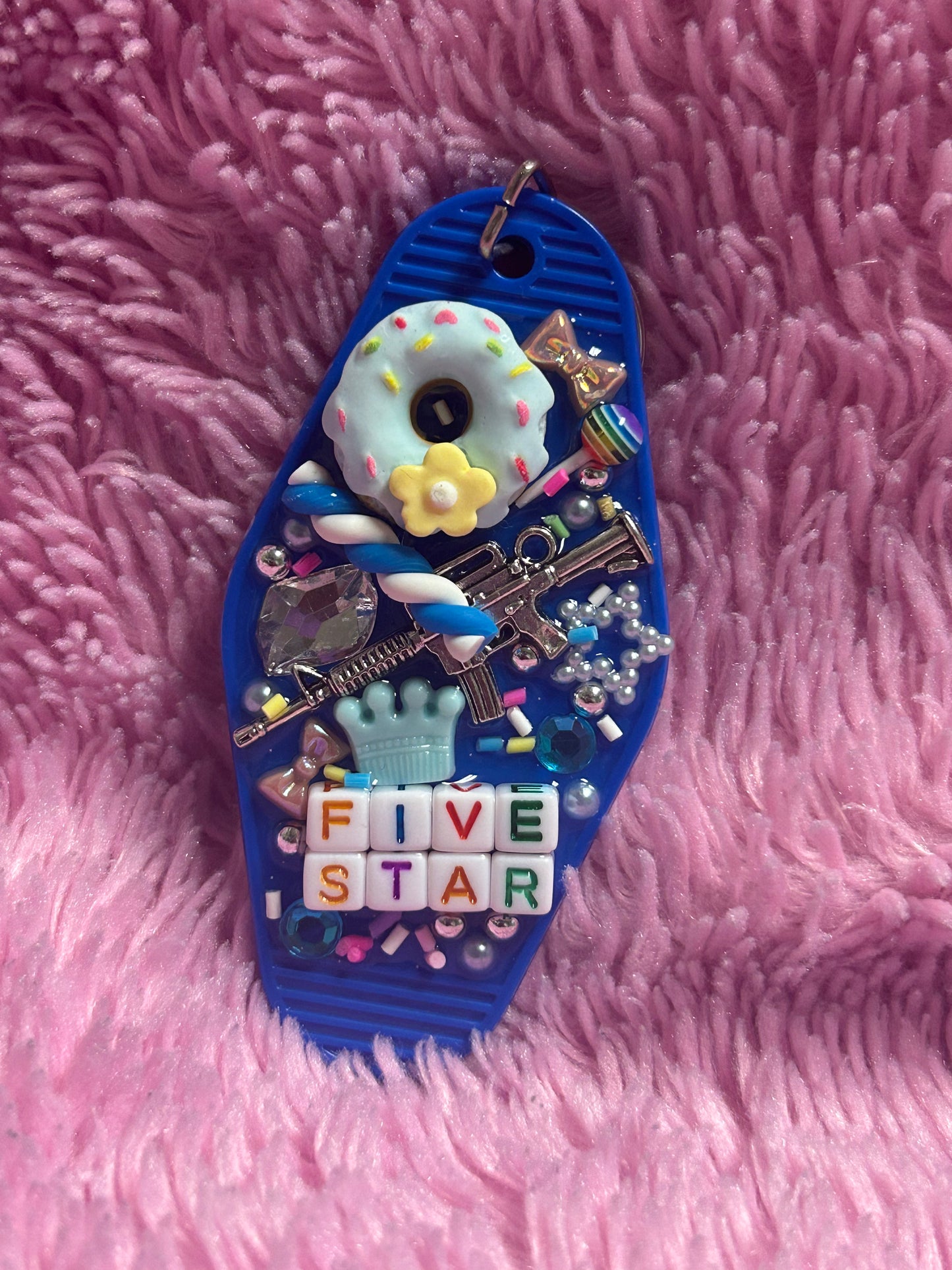 Five Star Junk Keychain